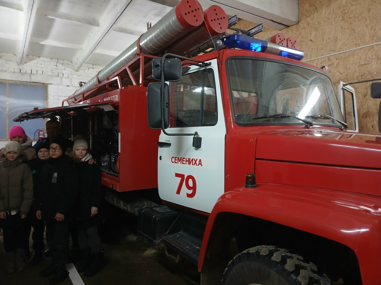 Экскурсия в пожарную часть.